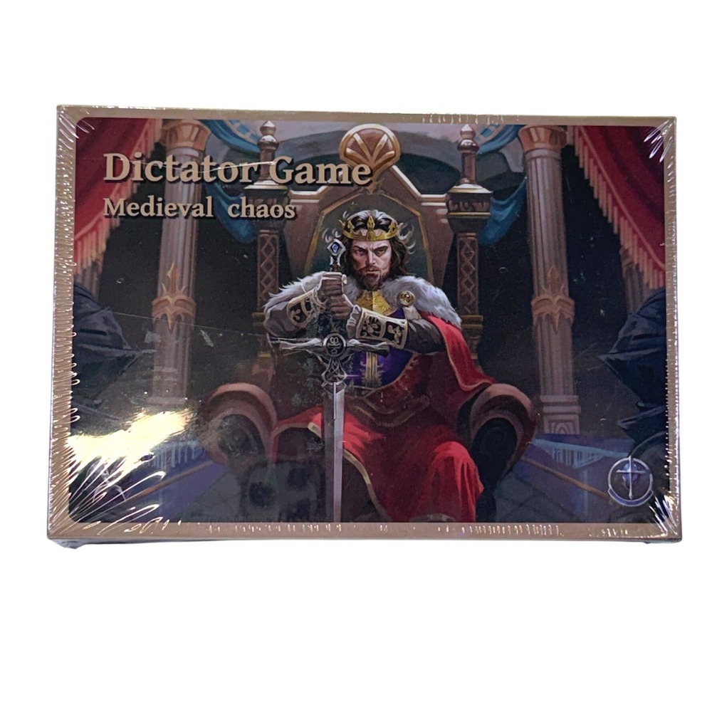 Dictator Game Medieval Chaos Card Game Social Deduction New Sealed 1091B2